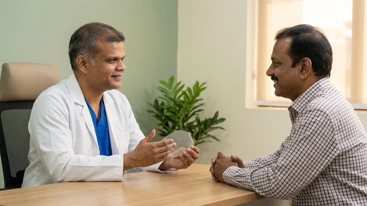 Dr. Babu Elangovan — Laparoscopic Hernia Repair in Chennai