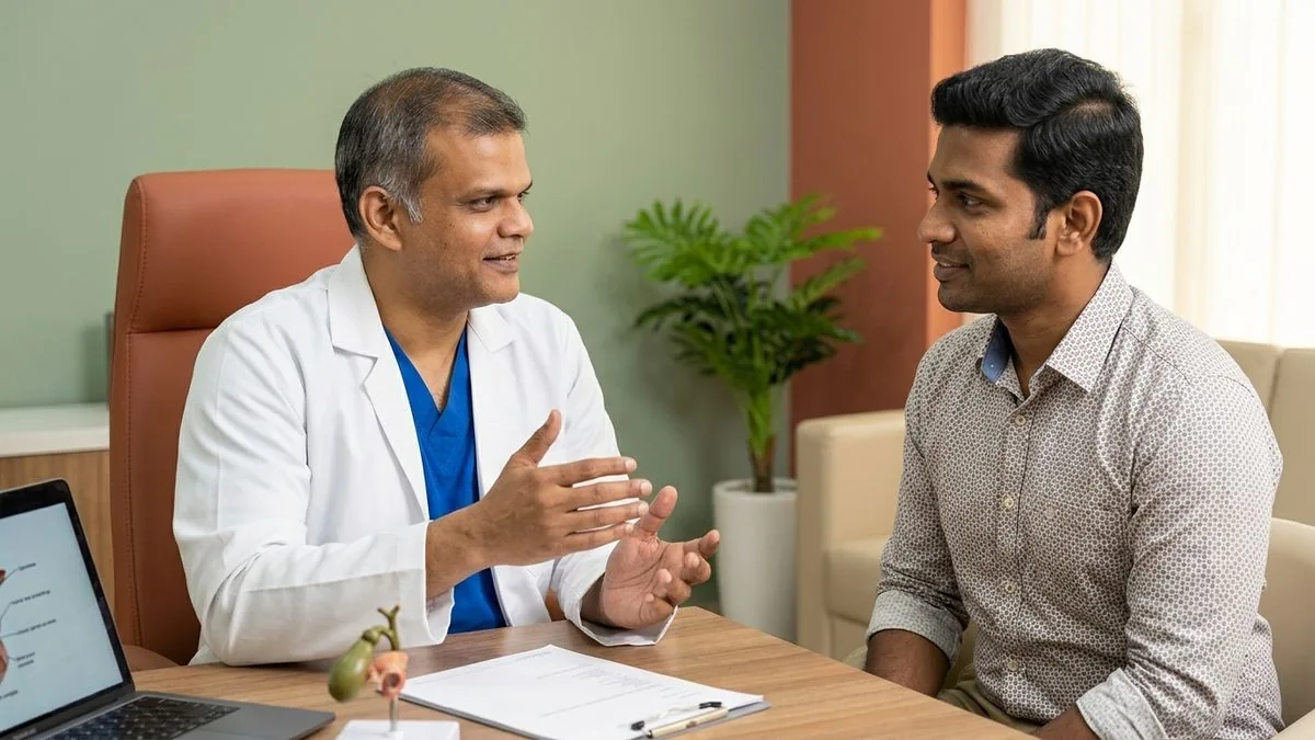 Dr. Babu Elangovan — Anti-Reflux Surgery (Fundoplication) in Chennai